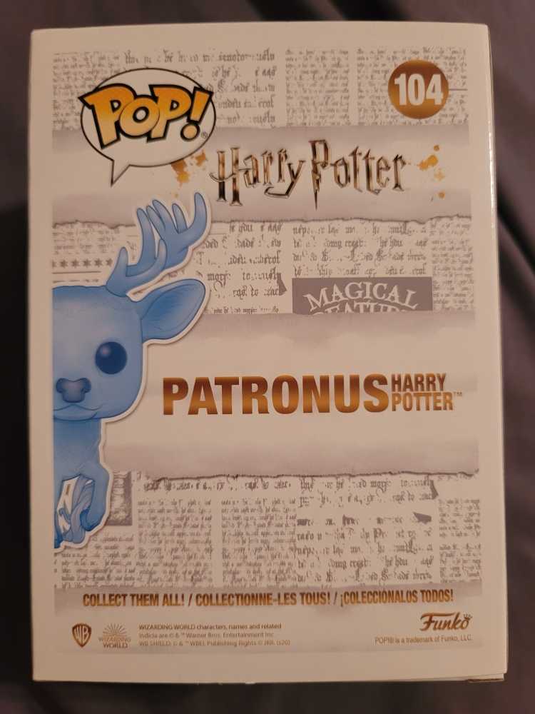 Patronus Harry Potter - Harry Potter vinyl figure collectible [Barcode 889698469944] - Main Image 3