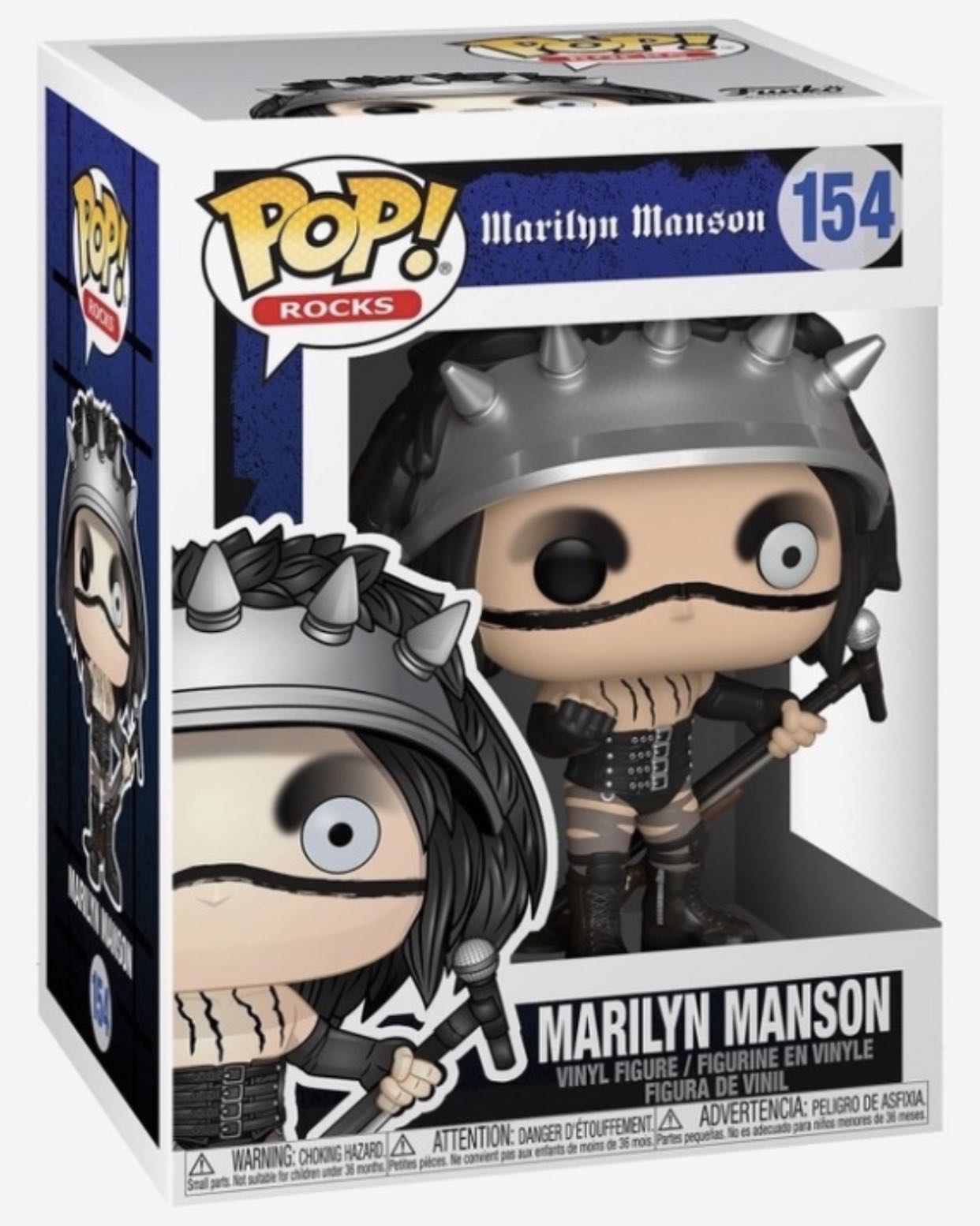 154 Marilyn Manson - Musicians vinyl figure collectible [Barcode 889698453905] - Main Image 3