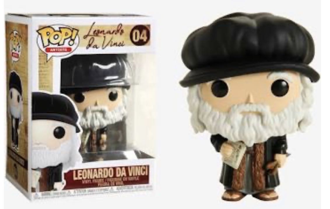 Leonardo da Vinci  vinyl figure collectible - Main Image 2