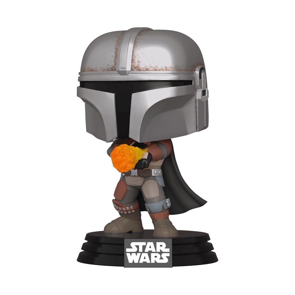Star Wars: The Mandalorian: Flame Throwing - Star Wars vinyl figure collectible [Barcode 889698460934] - Main Image 2