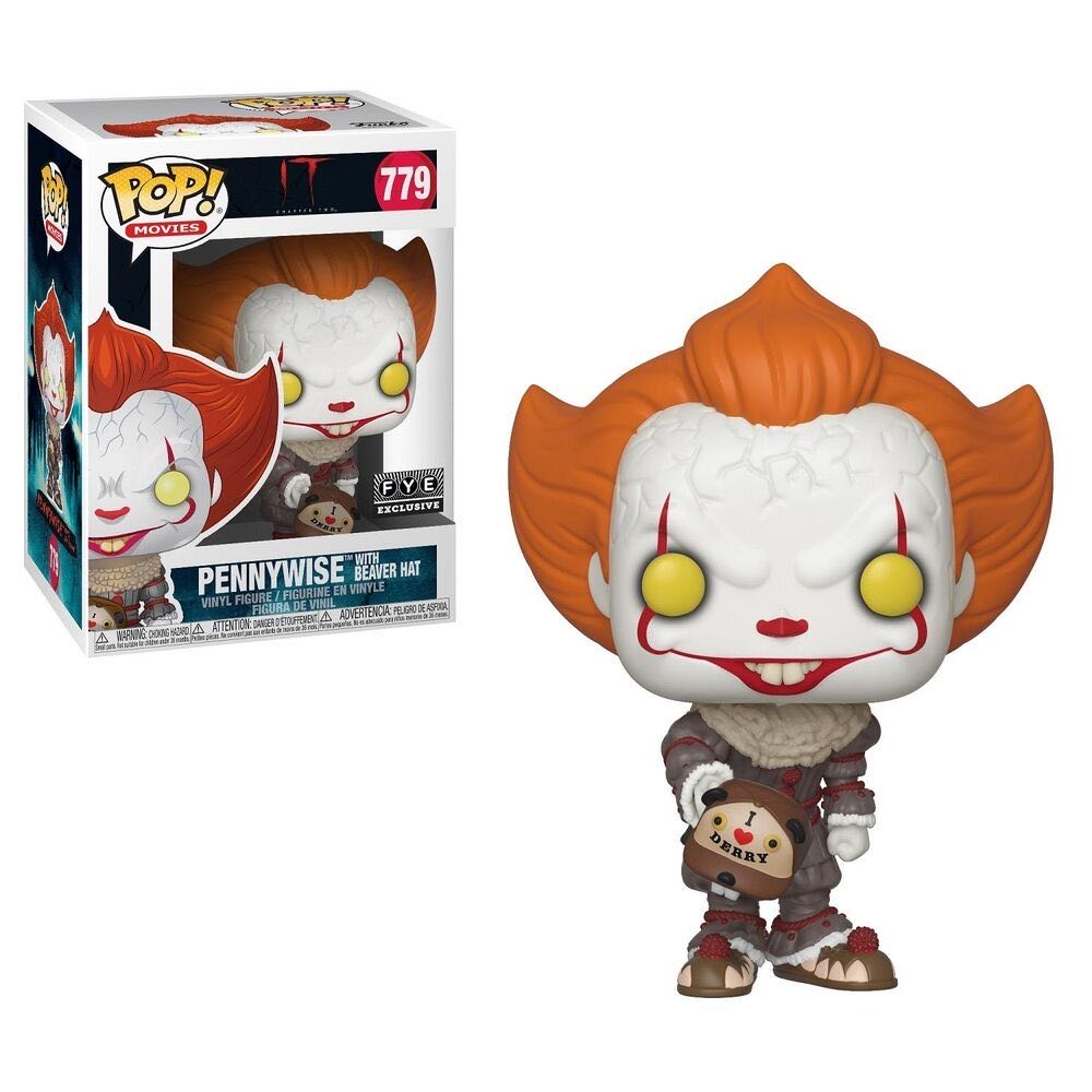 Pennywise w/ Beaver Hat - It vinyl figure collectible - Main Image 2