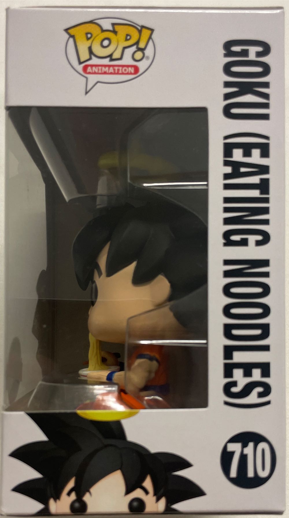 DBZ -710- Goku (Eating Noodles) - Dragon Ball Z vinyl figure collectible [Barcode 889698439695] - Main Image 3