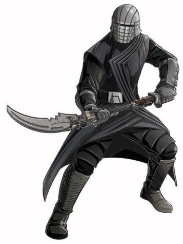Knight of Ren: Scythe - Star Wars vinyl figure collectible [Barcode 889698472432] - Main Image 4