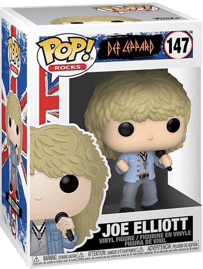 Joe Elliott - Def Leppard vinyl figure collectible [Barcode 889698401258] - Main Image 3