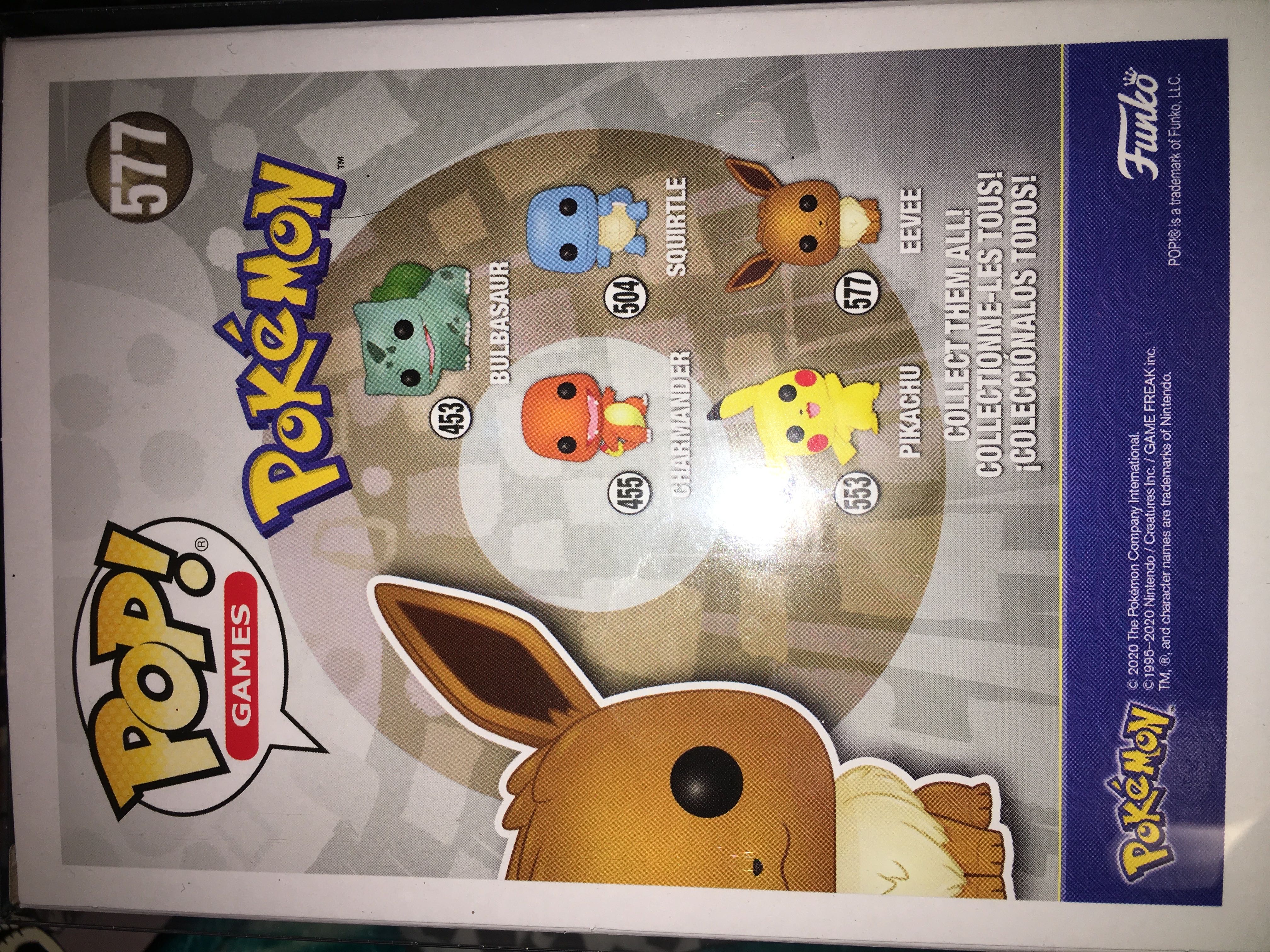Eevee - Pokémon vinyl figure collectible [Barcode 889698467797] - Main Image 2