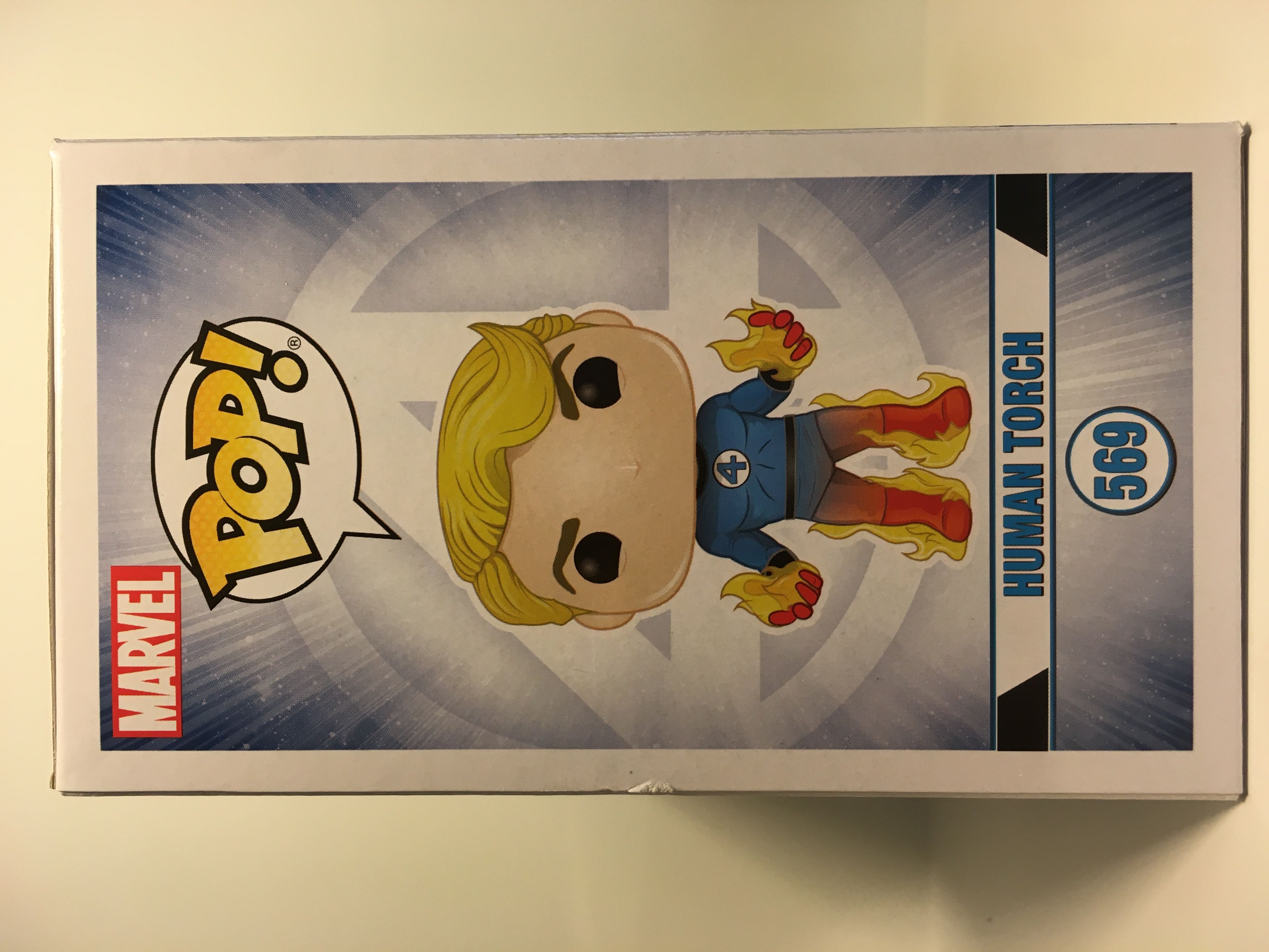 Human Torch - Fantastic Four vinyl figure collectible [Barcode 889698450072] - Main Image 2