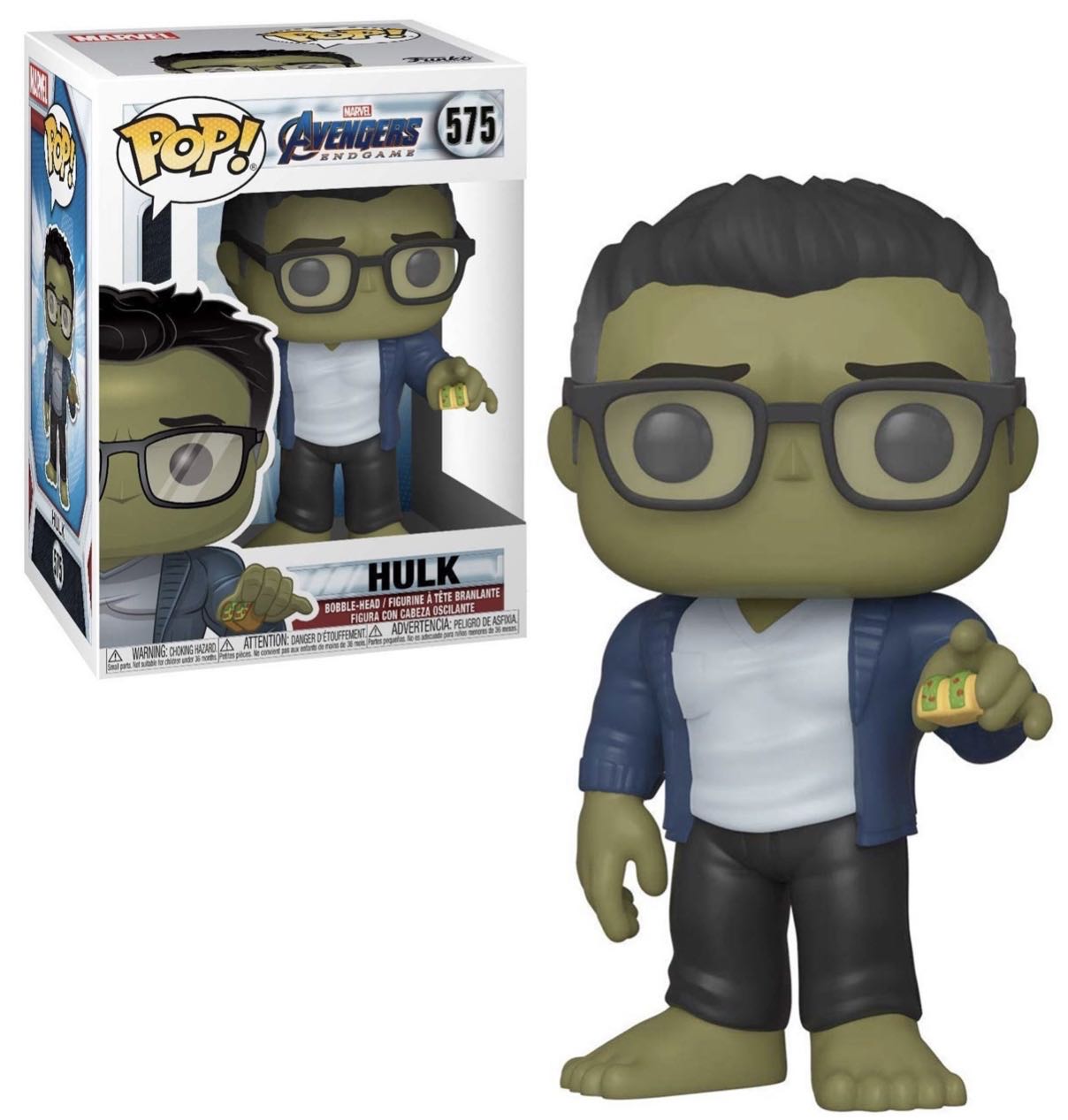 Hulk - Avengers: Endgame vinyl figure collectible [Barcode 889698451390] - Main Image 2