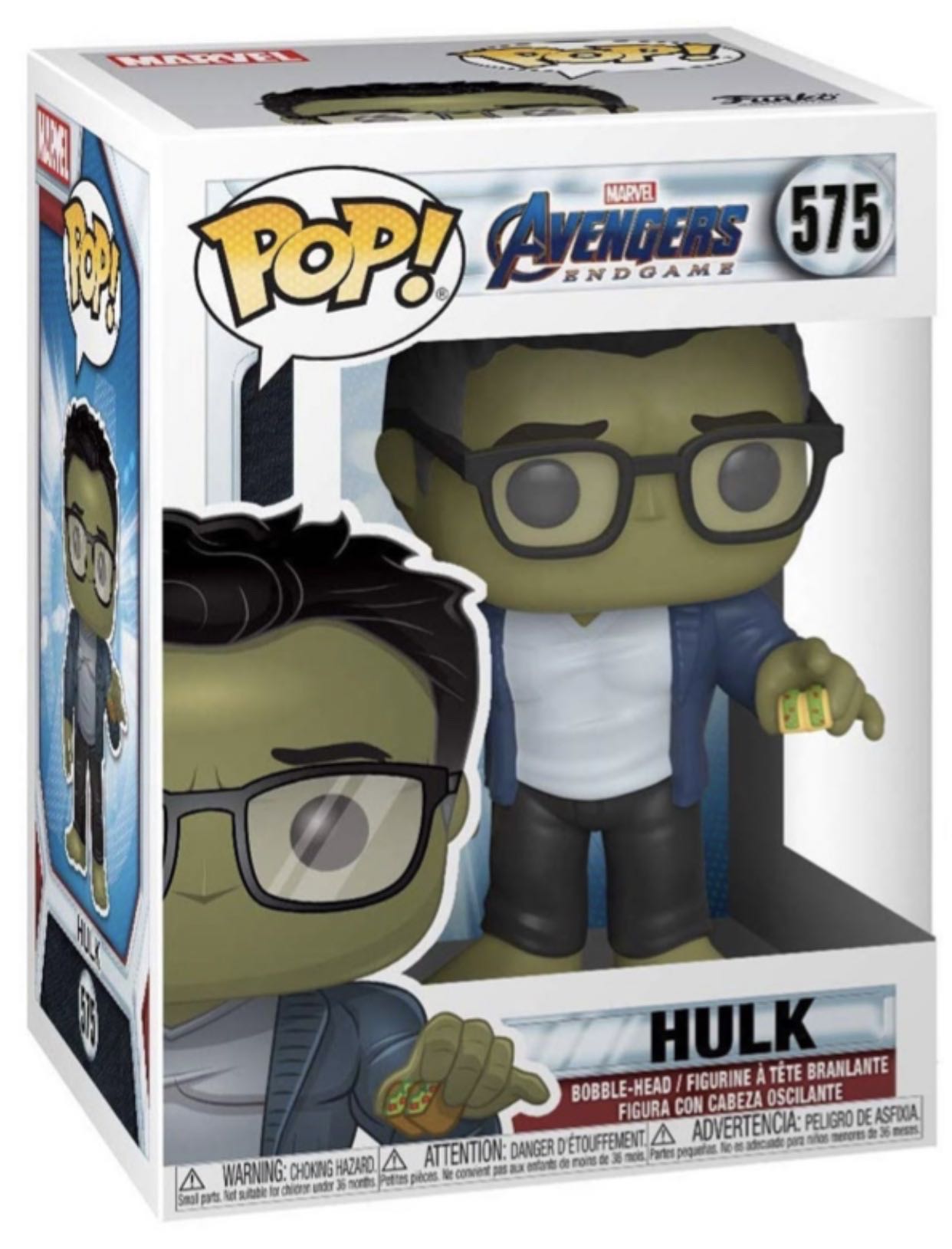 Hulk - Avengers: Endgame vinyl figure collectible [Barcode 889698451390] - Main Image 3