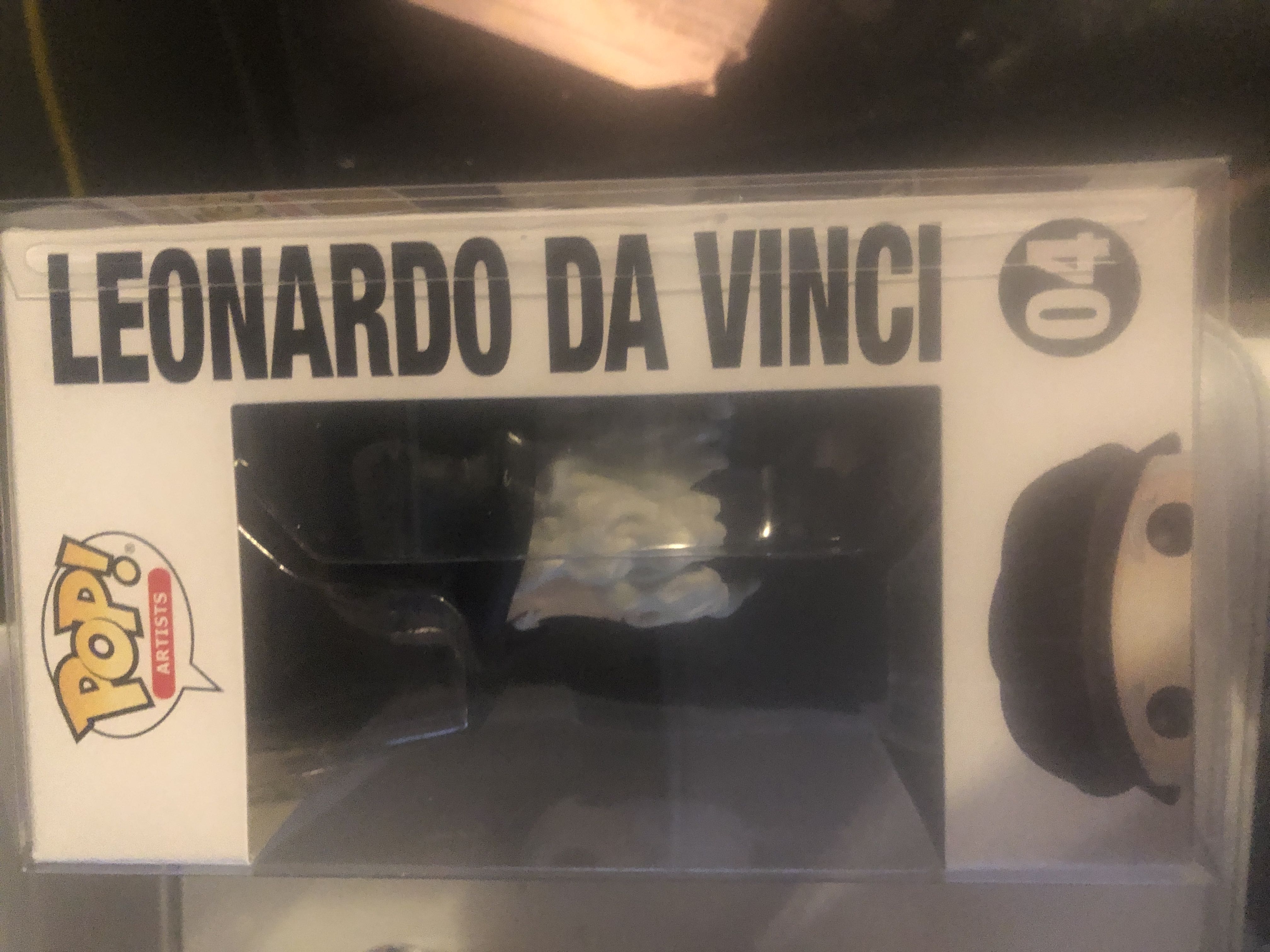 04 Leonardo Da Vinci  vinyl figure collectible [Barcode 889698452519] - Main Image 2