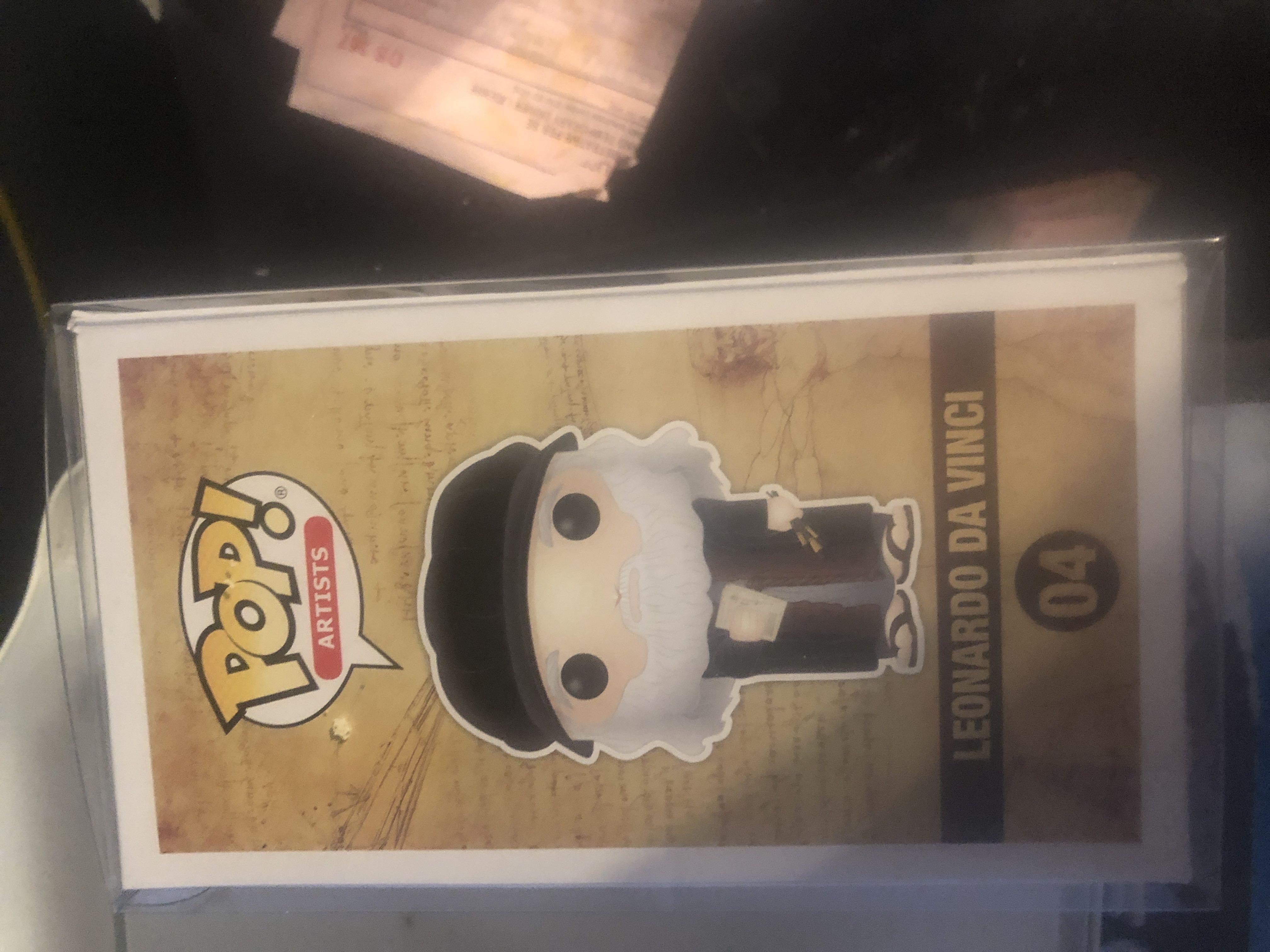 04 Leonardo Da Vinci  vinyl figure collectible [Barcode 889698452519] - Main Image 4
