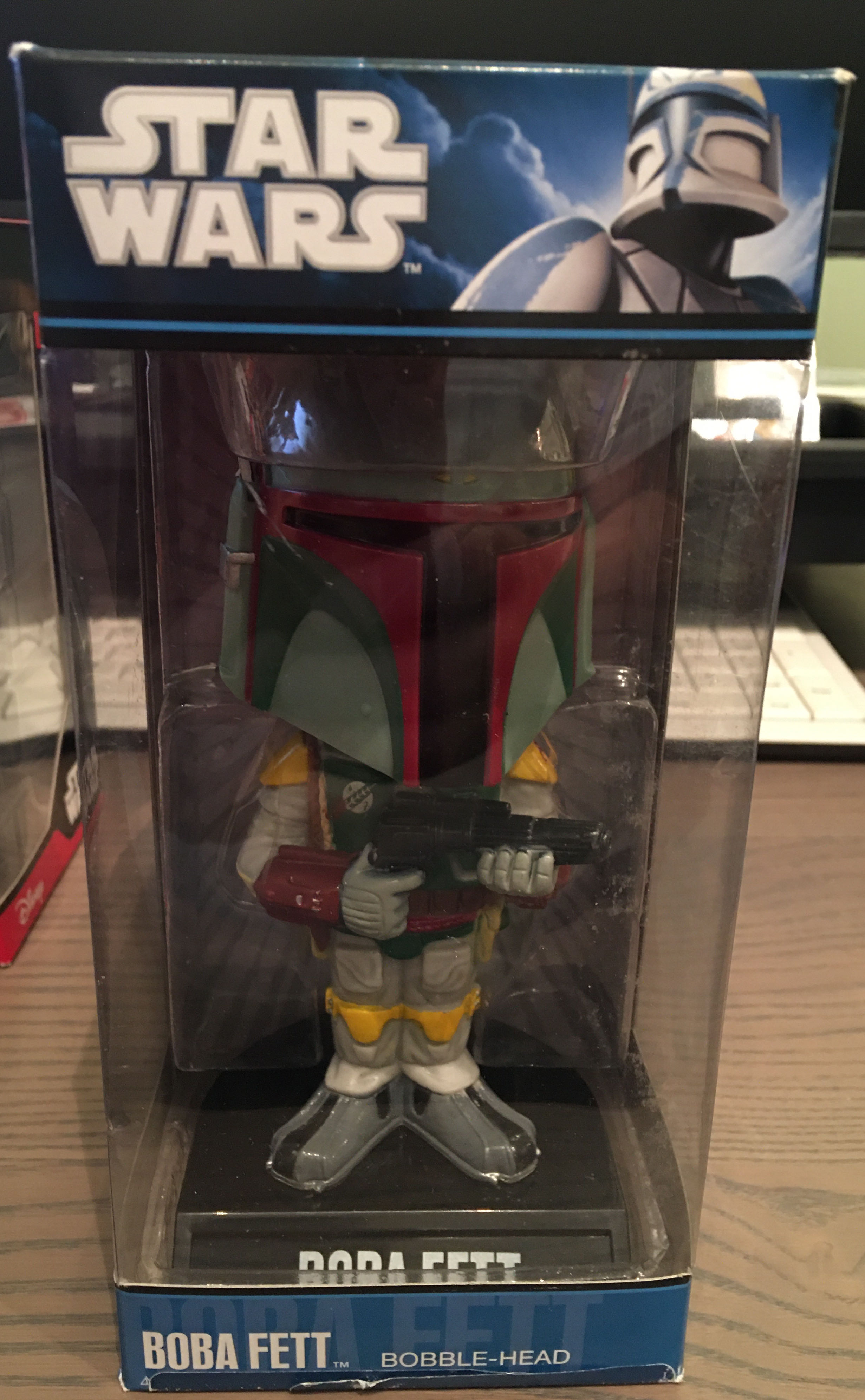 Boba Fett Wacky Wobbler - Star Wars vinyl figure collectible [Barcode 830395082486] - Main Image 2