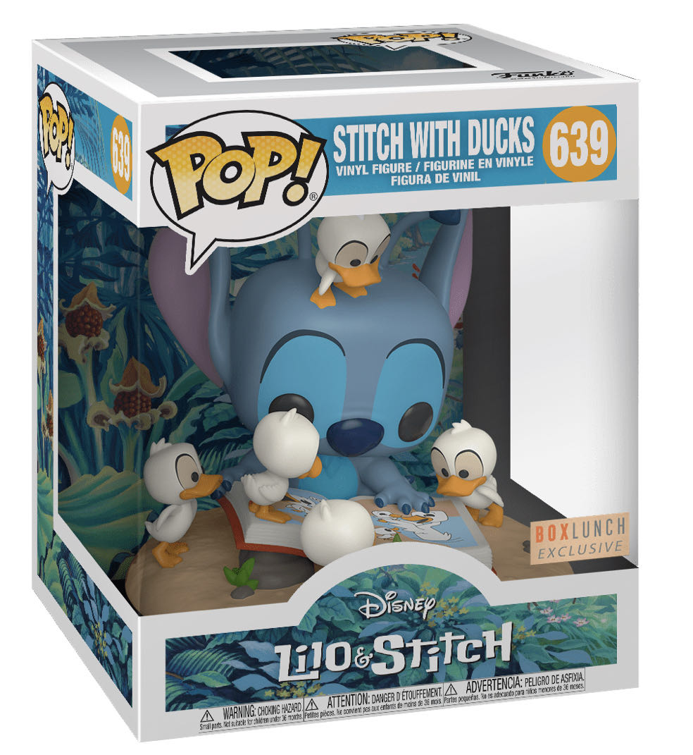 Stitch with Ducks - Funko vinyl figure collectible [Barcode 12511138] - Main Image 2