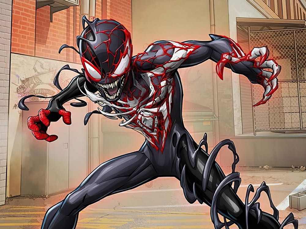 Venomized Spider-Man - Marvel Universe vinyl figure collectible [Barcode 889698464604] - Main Image 4