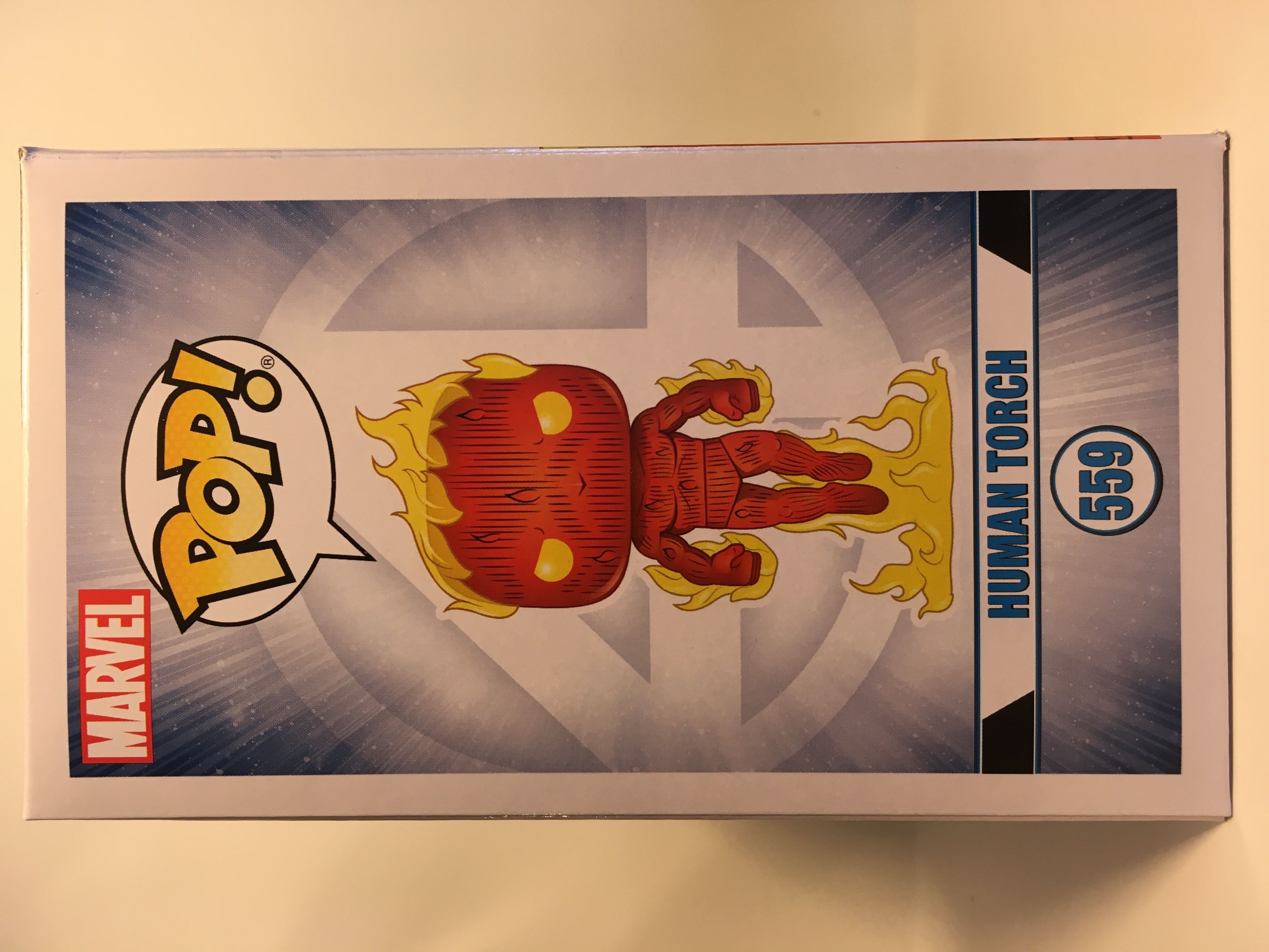 Fantastic Four: Human Torch, #559 - Fantastic Four vinyl figure collectible [Barcode 889698449878] - Main Image 2