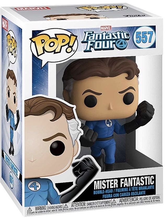 Fantastic Four: Mister Fantastic, #557 - Fantastic Four vinyl figure collectible [Barcode 889698449854] - Main Image 3
