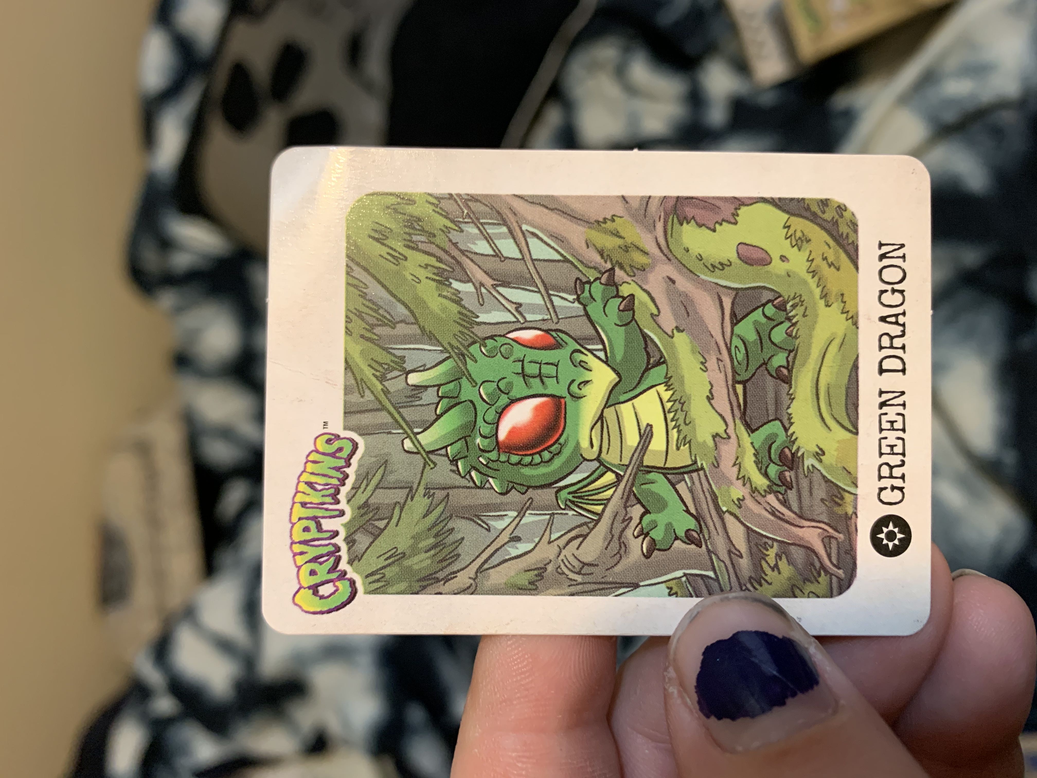 Green Dragon (Cryptkins)  vinyl figure collectible - Main Image 2