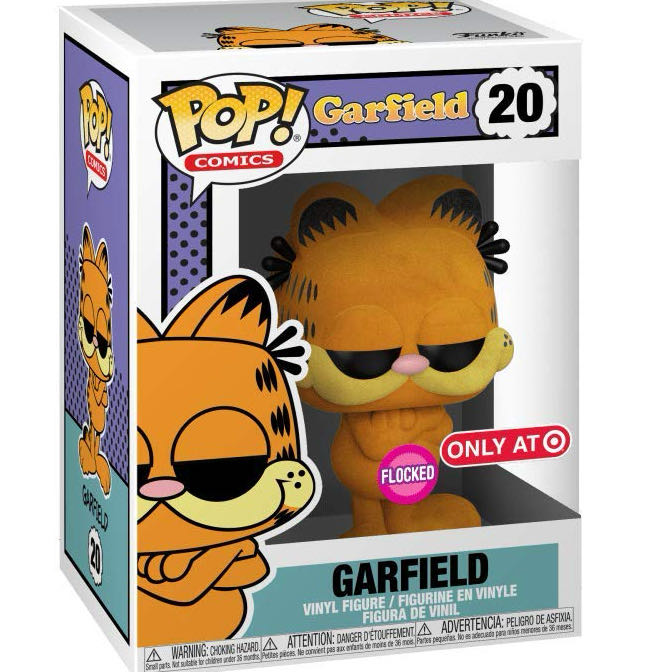 Garfield (Flocked - Target Exclusive) - Garfield vinyl figure collectible [Barcode 889698411110] - Main Image 2