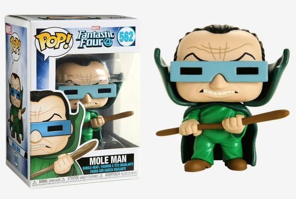 Fantastic Four Mole Man  vinyl figure collectible - Main Image 2