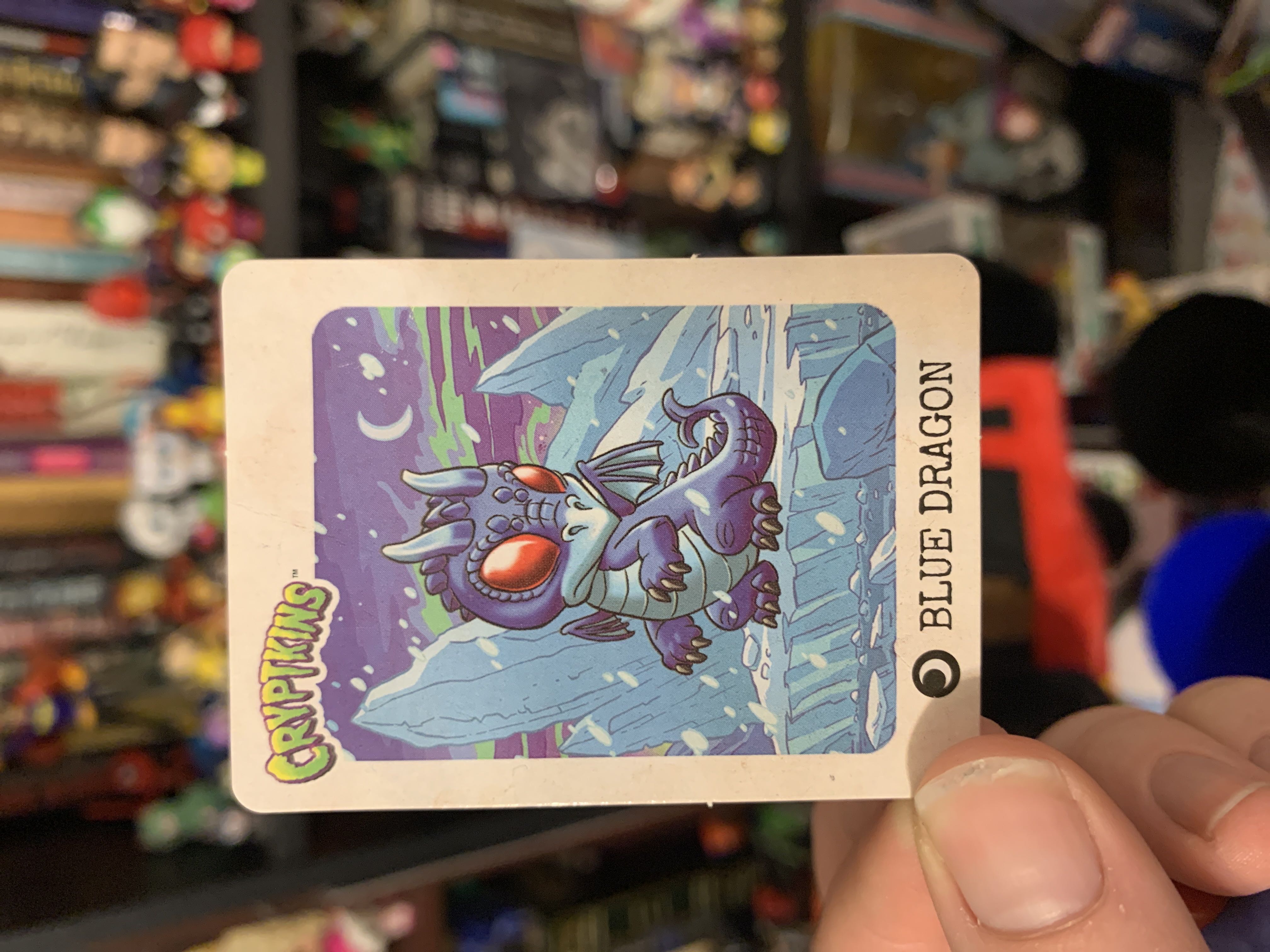 Blue Dragon (Cryptkins)  vinyl figure collectible - Main Image 2