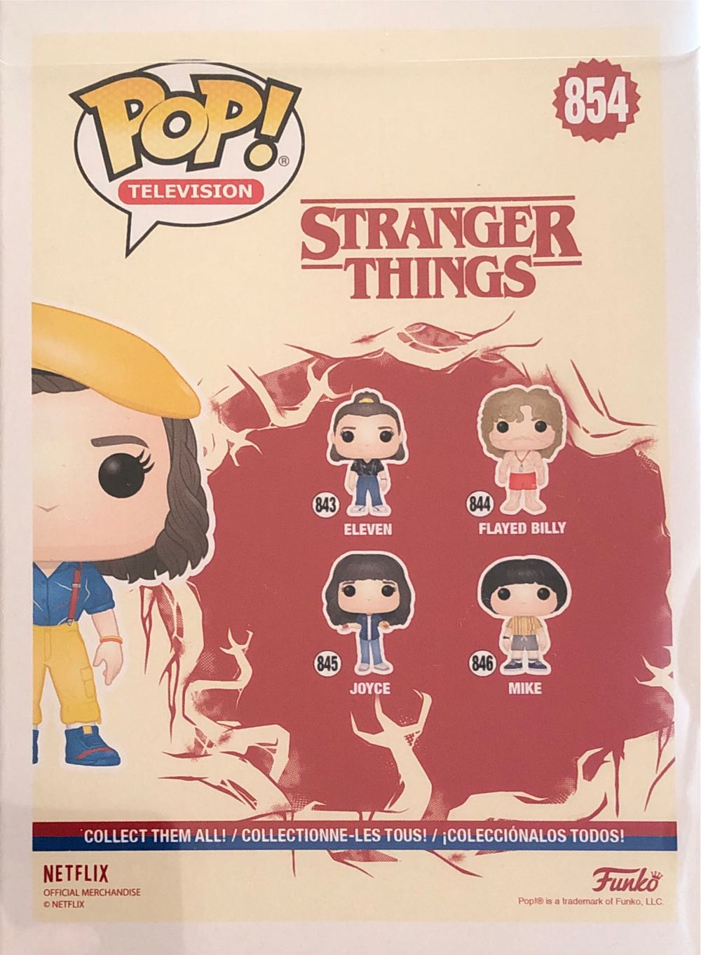 Eleven - Stranger Things vinyl figure collectible [Barcode 889698385404] - Main Image 3