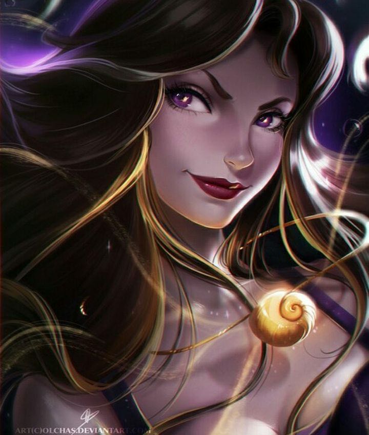 Ursula (as Vanessa) - The Little Mermaid vinyl figure collectible [Barcode 889698460880] - Main Image 4