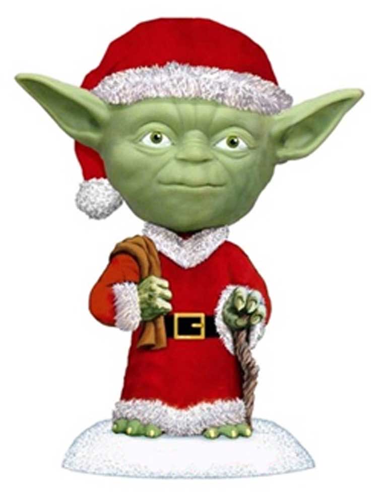 Holiday Yoda - Star Wars vinyl figure collectible [Barcode 830395083902] - Main Image 3