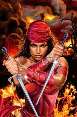 Elektra - Marvel Universe vinyl figure collectible [Barcode 889698448123] - Main Image 4