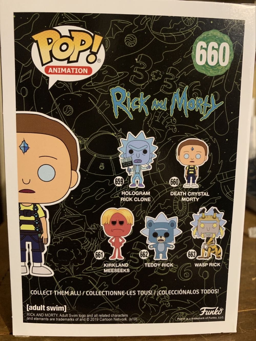 Death Crystal Morty - 660 Rick And Morty Funko Pop Animation - Rick & Morty vinyl figure collectible [Barcode 889698442497] - Main Image 3