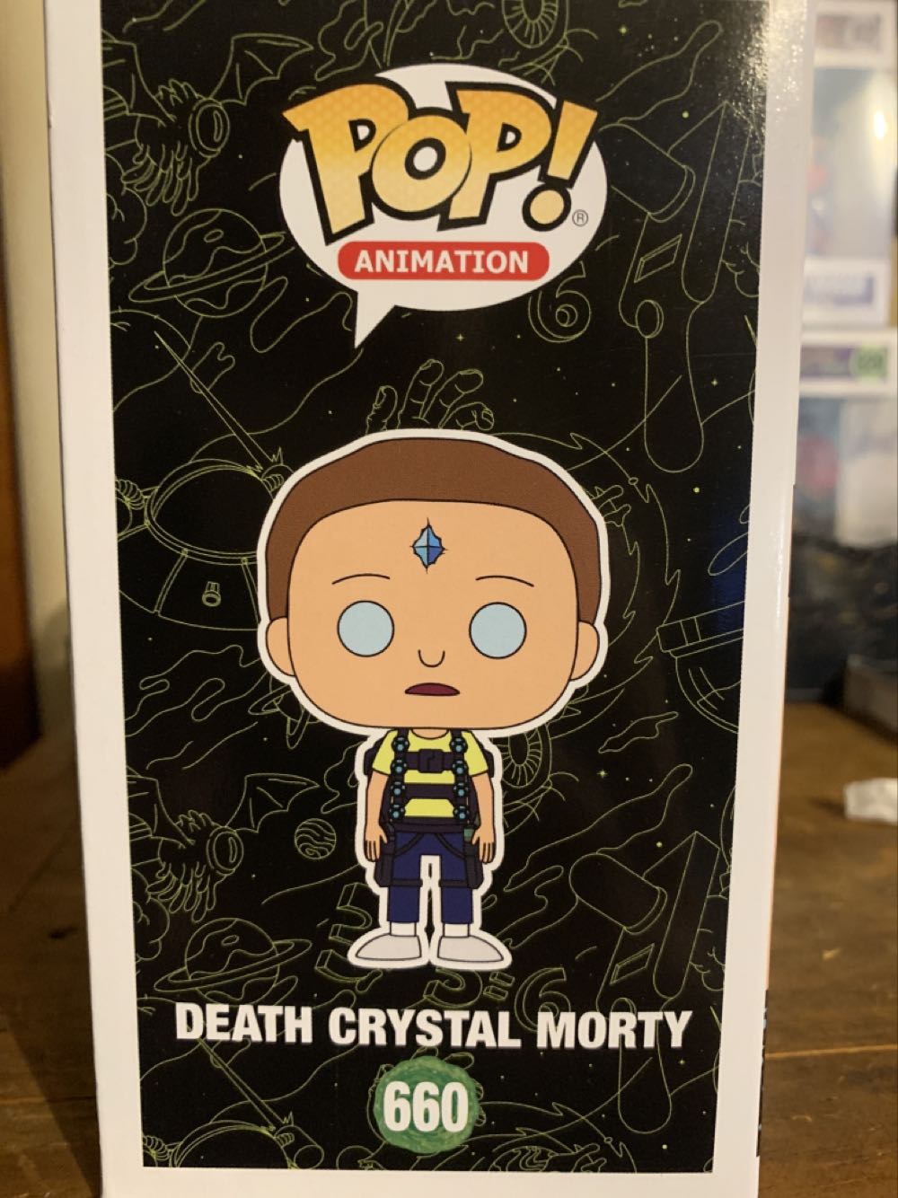 Death Crystal Morty - 660 Rick And Morty Funko Pop Animation - Rick & Morty vinyl figure collectible [Barcode 889698442497] - Main Image 4