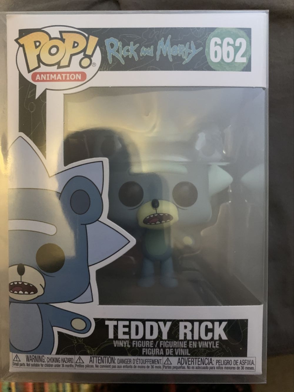 Teddy Rick - Rick & Morty vinyl figure collectible [Barcode 889698442503] - Main Image 2