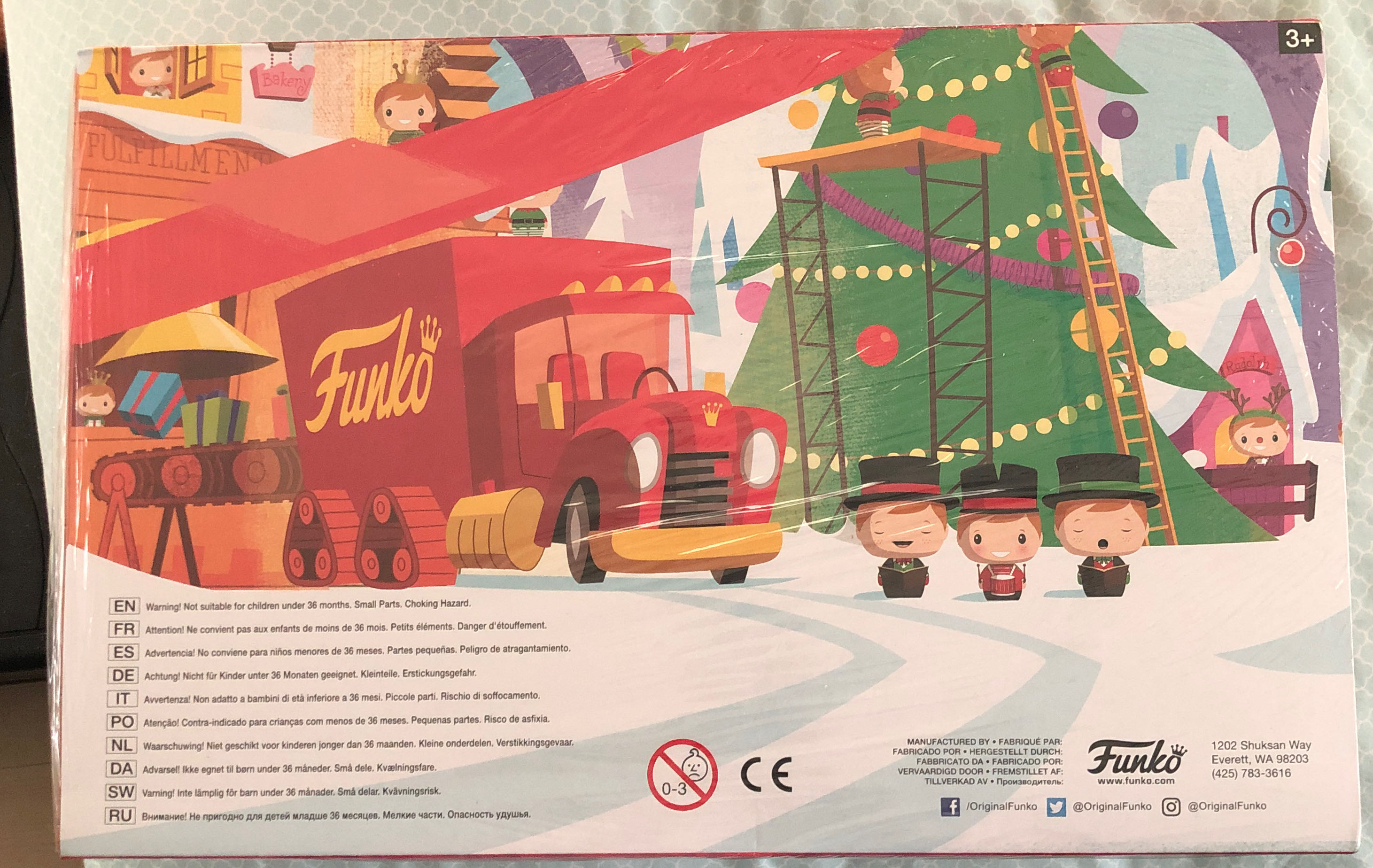 Freddy Funko Advent Calendar - Freddy Funko vinyl figure collectible [Barcode 889698151696] - Main Image 2