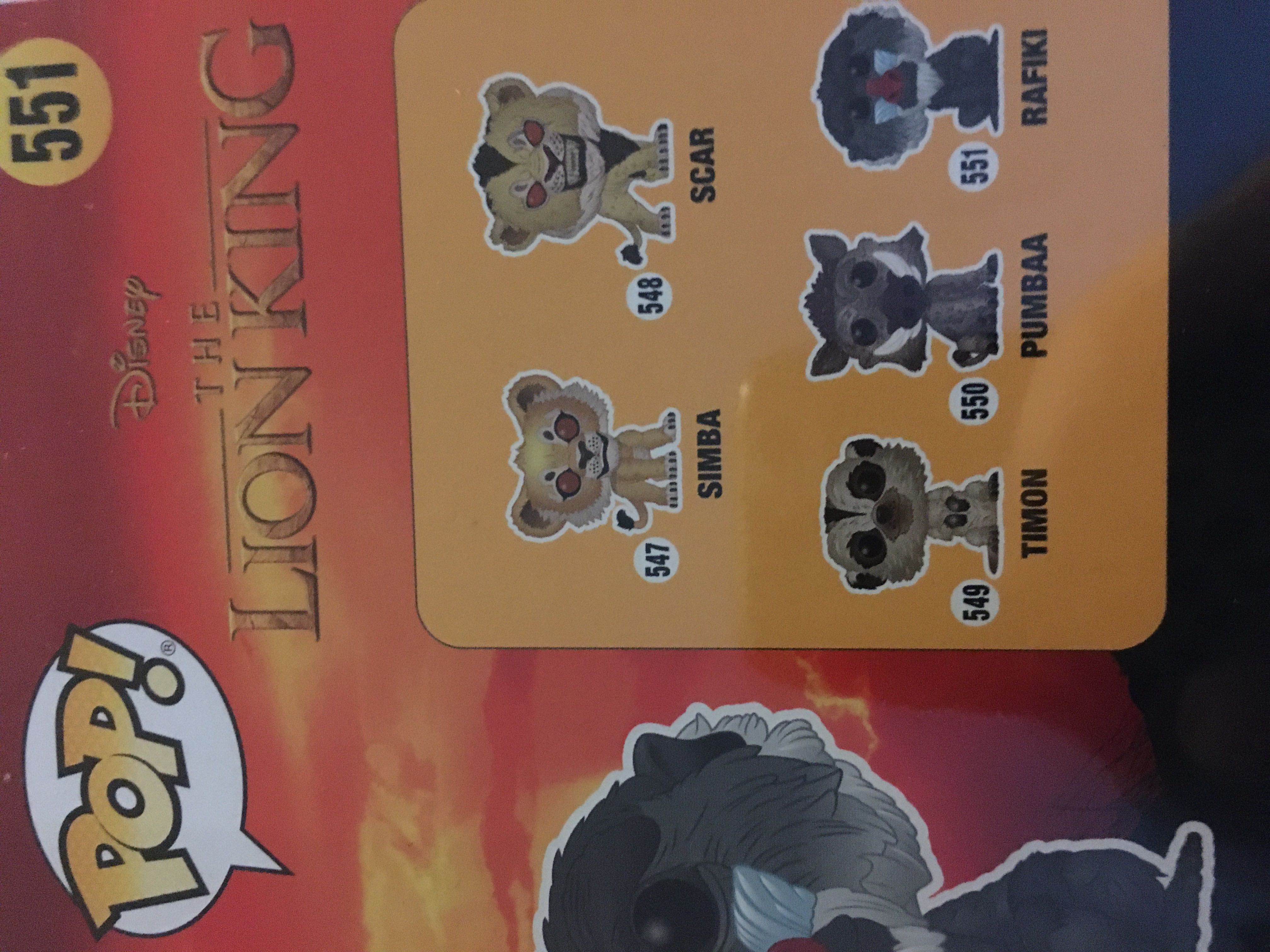 Rafiki - The Lion King vinyl figure collectible [Barcode 11775734] - Main Image 2
