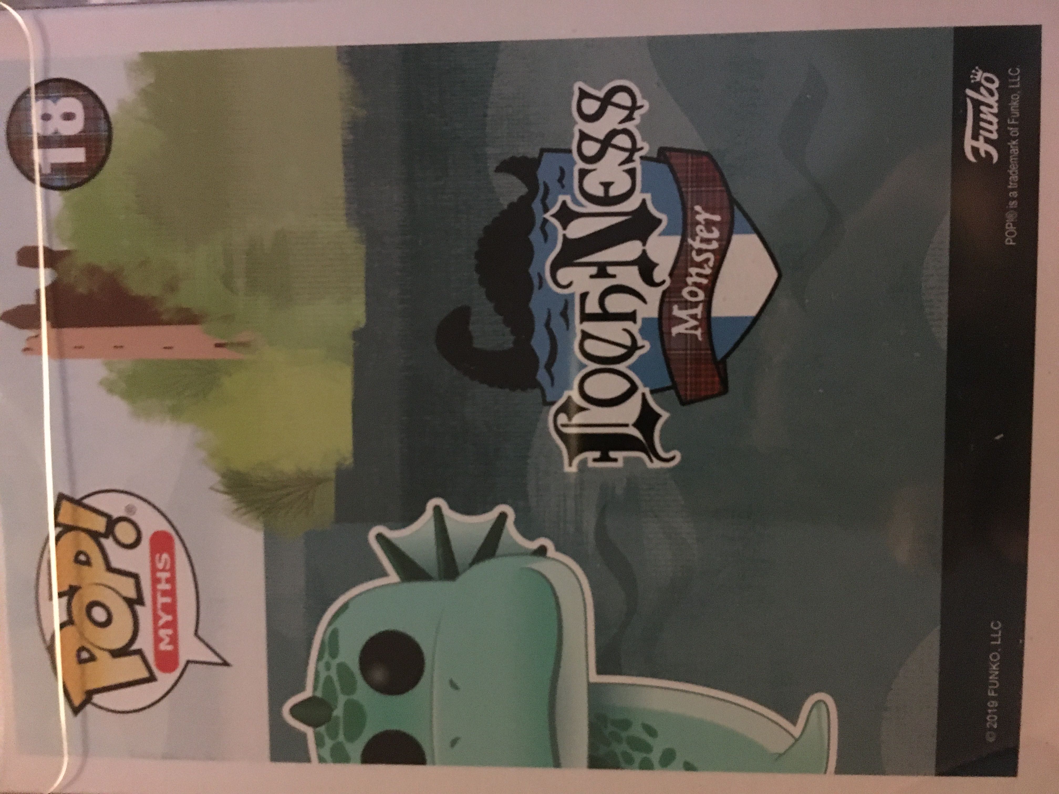 Loch Ness Monster Pop! 18 - Public Domain vinyl figure collectible [Barcode 889698436595] - Main Image 2