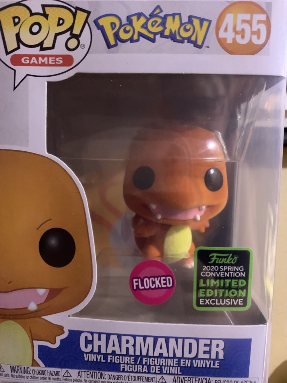 Charmander Flocked - Pokémon vinyl figure collectible [Barcode 889698459198] - Main Image 3