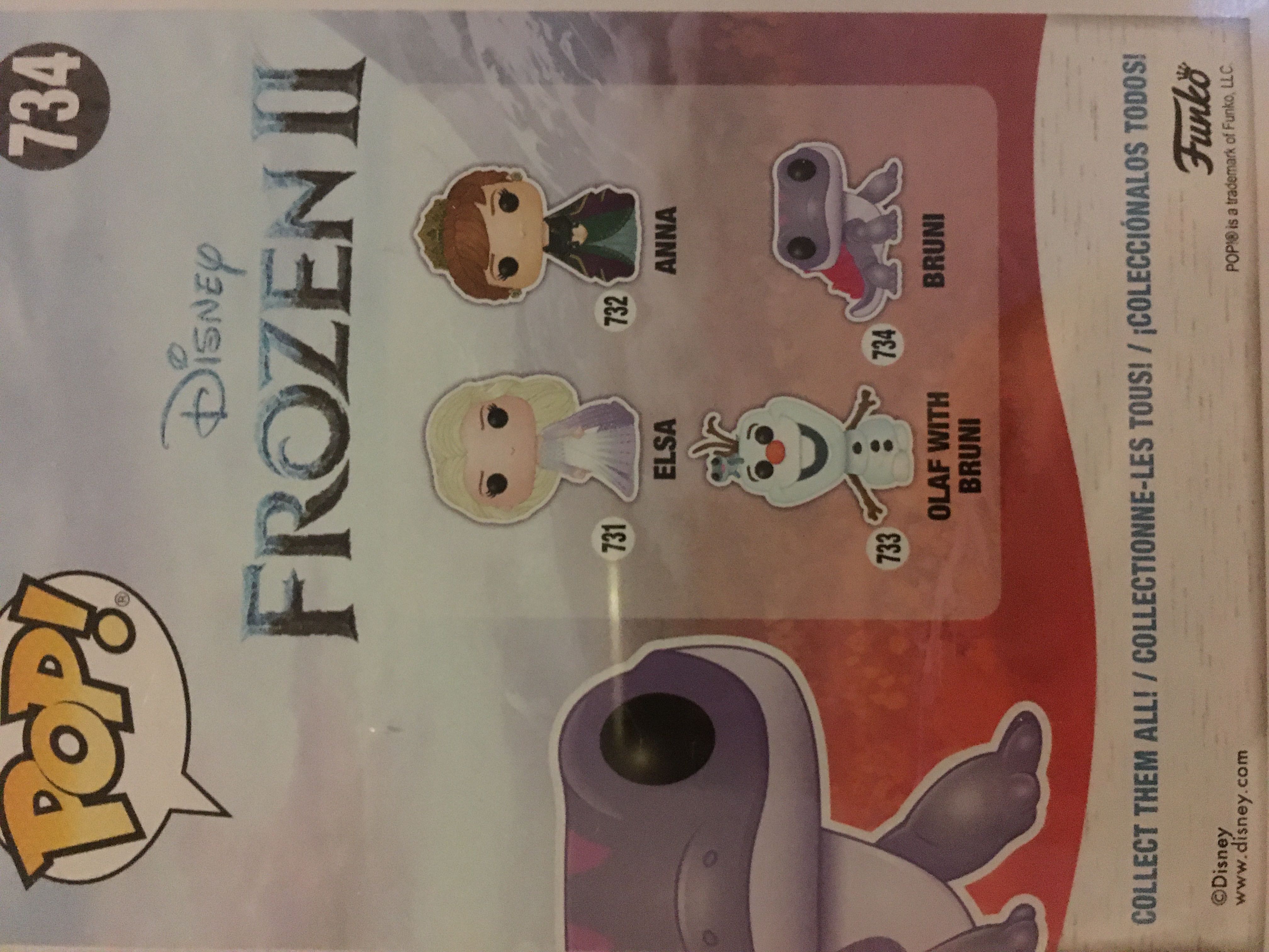 Bruni - Frozen vinyl figure collectible [Barcode 889698465847] - Main Image 2