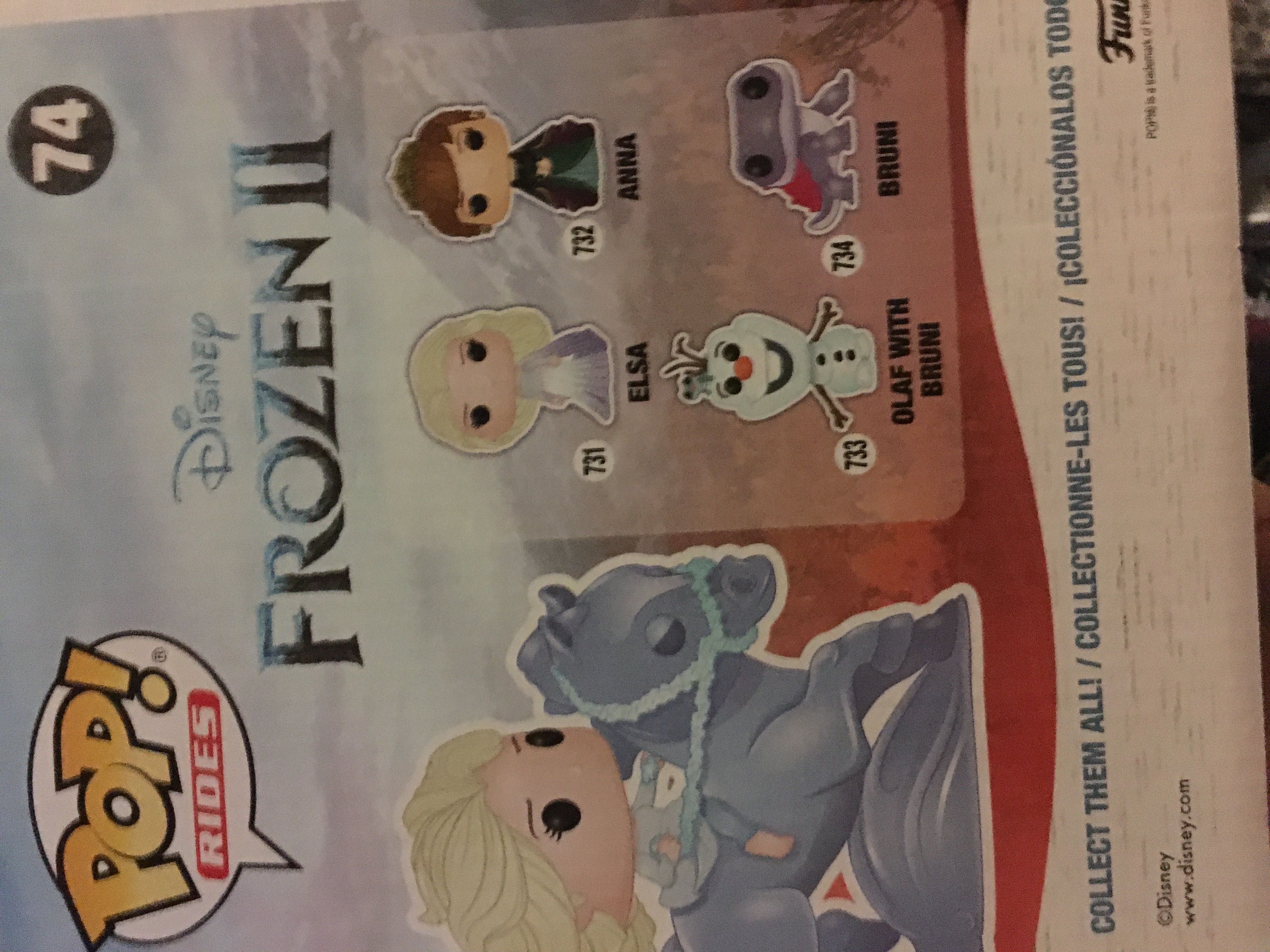 Elsa Riding Nokk - Frozen vinyl figure collectible [Barcode 889698465861] - Main Image 2