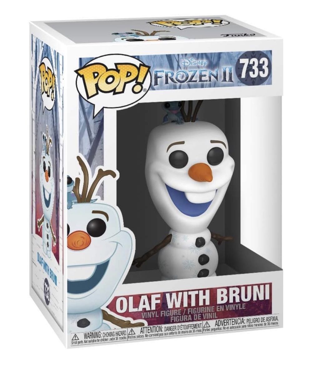 Olaf with Bruni - Frozen vinyl figure collectible [Barcode 889698465854] - Main Image 3
