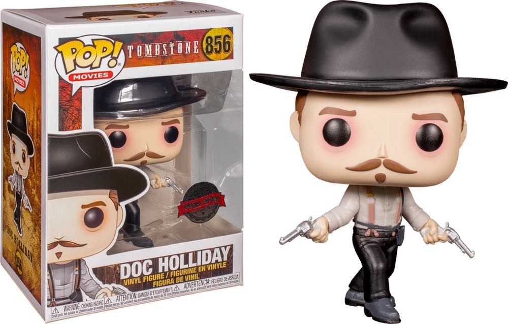 Tombstone $290 Doc Holliday (Autograph By Val Kilmer) - Funko vinyl figure collectible [Barcode 889698453745] - Main Image 2