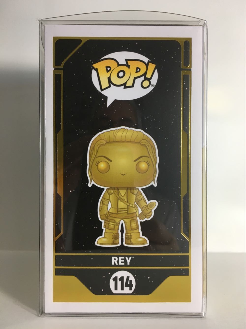 114 Rey - Star Wars vinyl figure collectible [Barcode 889698430210] - Main Image 2