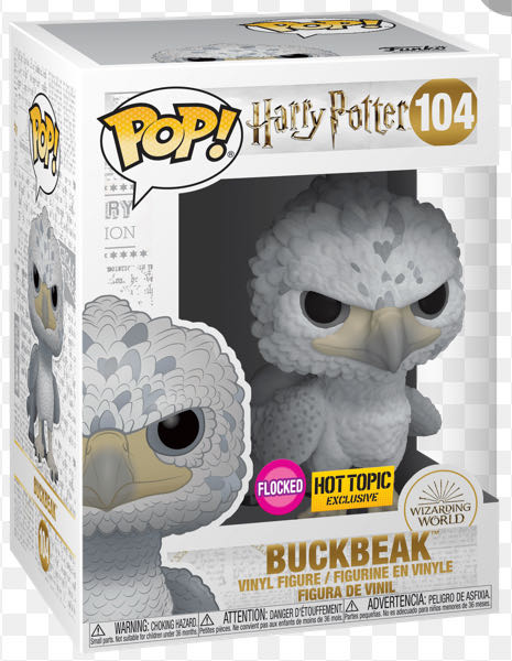 Buckbeak (Flocked- Orange Eyes) - Harry Potter vinyl figure collectible - Main Image 2