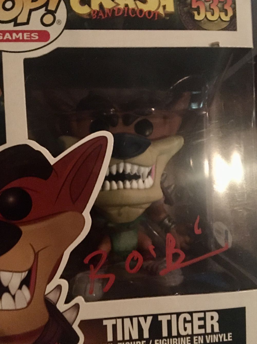 Tiny Tiger - Crash Bandicoot vinyl figure collectible - Main Image 2