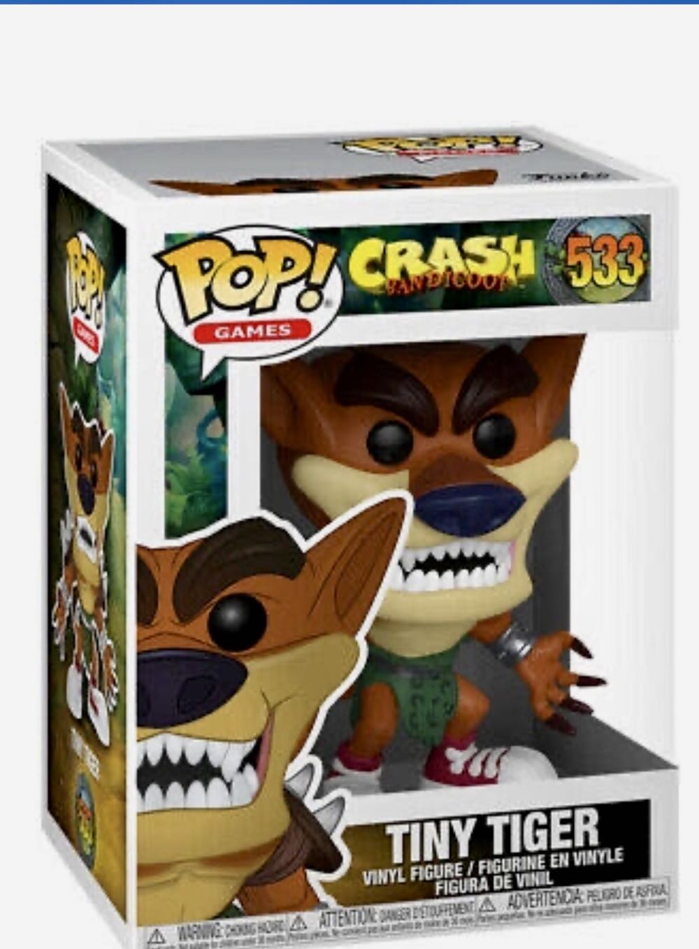 Tiny Tiger - Crash Bandicoot vinyl figure collectible - Main Image 3