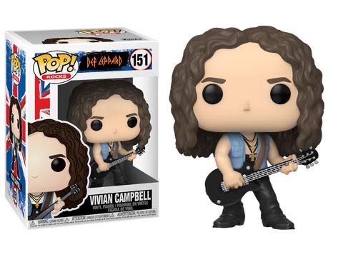 Vivian Campbell - Def Leppard vinyl figure collectible [Barcode 889698450379] - Main Image 2