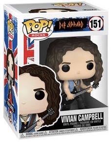 Vivian Campbell - Def Leppard vinyl figure collectible [Barcode 889698450379] - Main Image 3