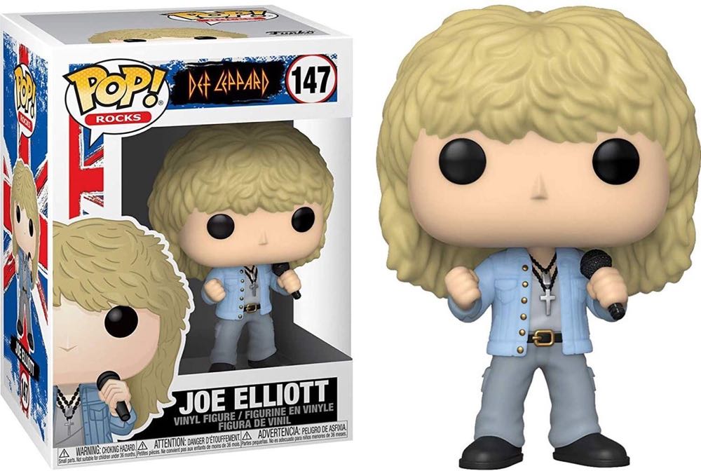 Joe Elliott - Def Leppard vinyl figure collectible [Barcode 889698401258] - Main Image 2