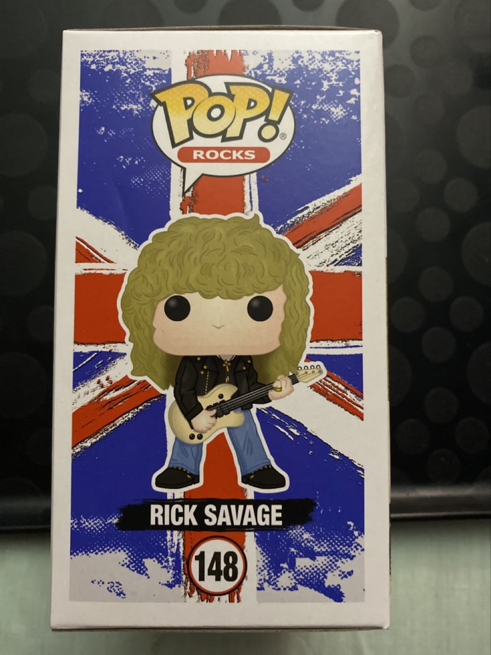 Rick Savage - Def Leppard vinyl figure collectible [Barcode 889698401265] - Main Image 2