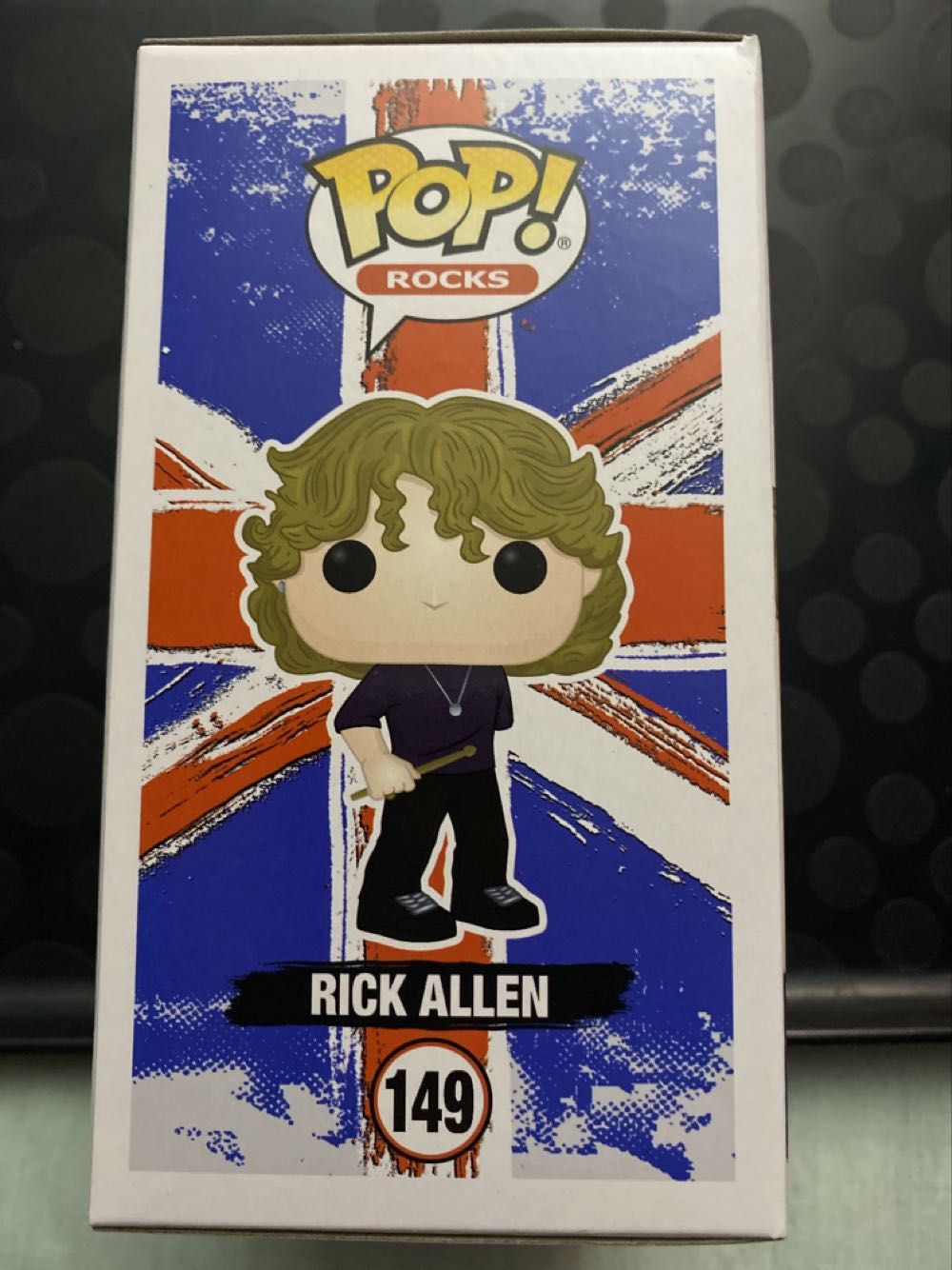 Rick Allen - Def Leppard vinyl figure collectible [Barcode 889698401272] - Main Image 2