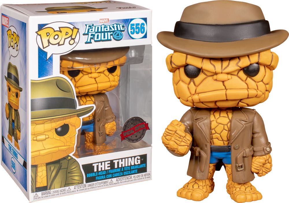 Marvel The Thing - Fantastic Four vinyl figure collectible [Barcode 889698449892] - Main Image 2