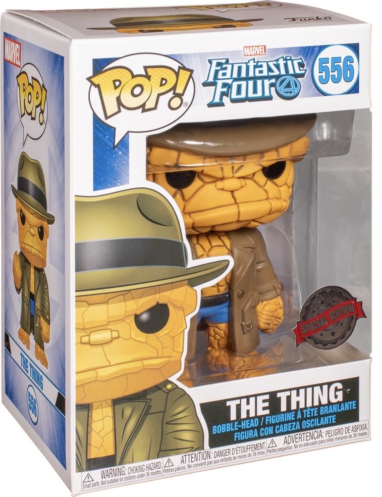 Marvel The Thing - Fantastic Four vinyl figure collectible [Barcode 889698449892] - Main Image 3
