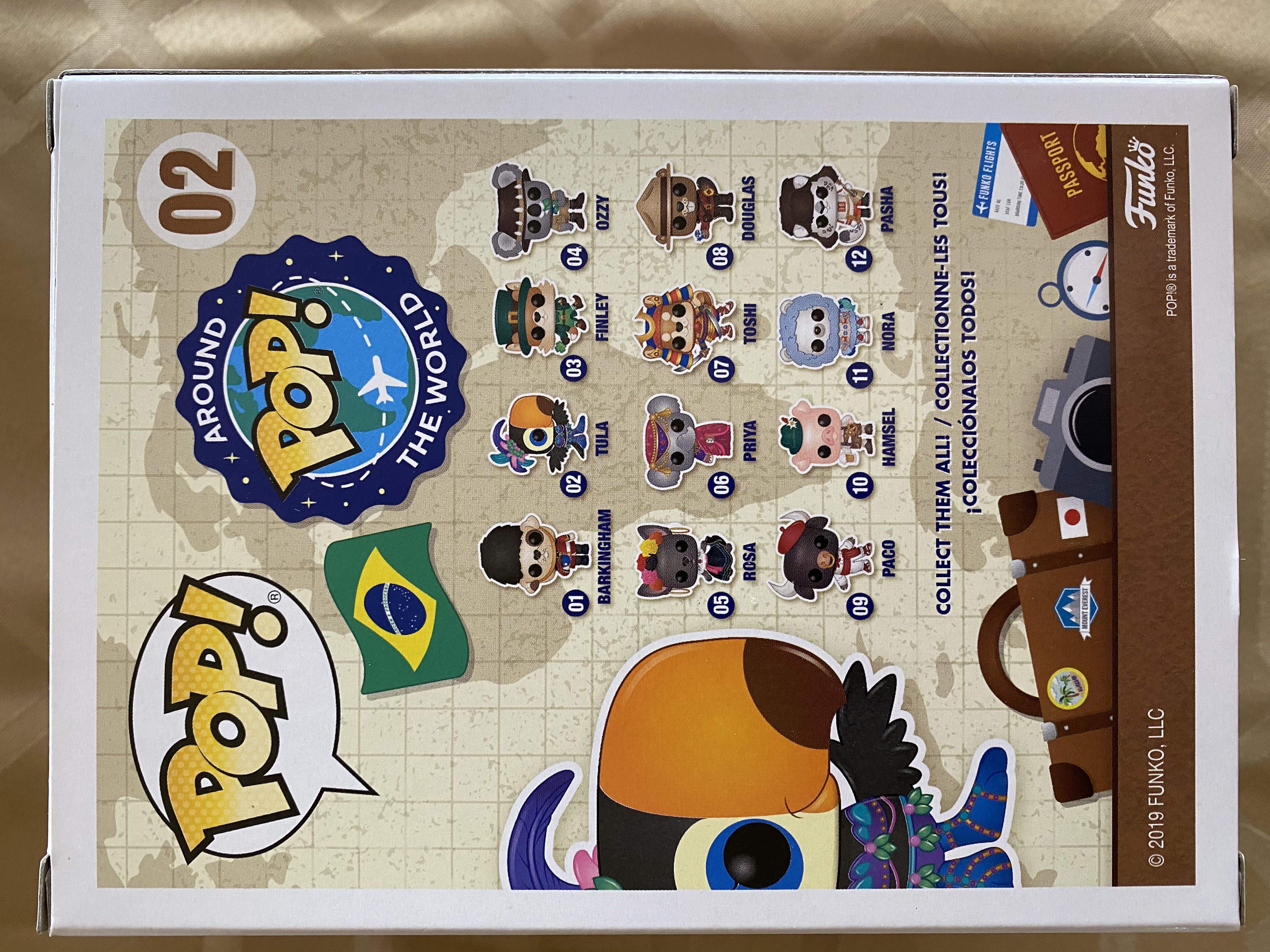 Tula - Around The World vinyl figure collectible [Barcode 889698458559] - Main Image 2